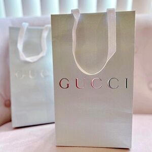 Authentic Gucci paper bag